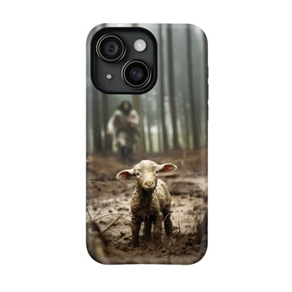 Jesus and Lost Sheep Phone Case