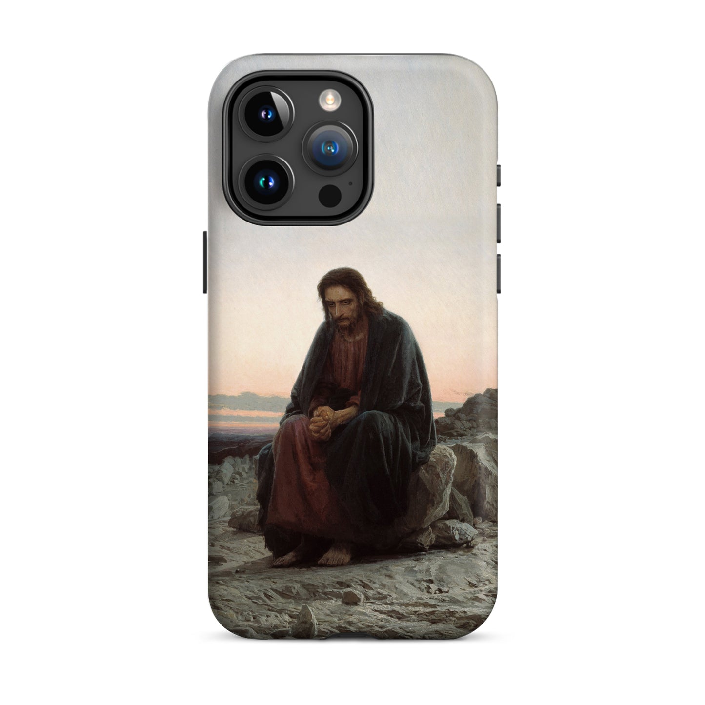 Christ in the Wilderness Phone Case