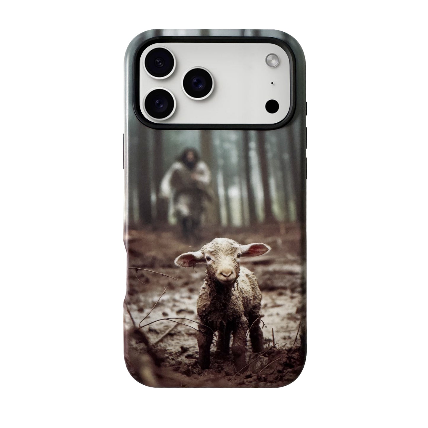 Jesus and Lost Sheep Phone Case