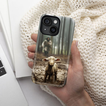 Jesus and Lost Sheep Phone Case