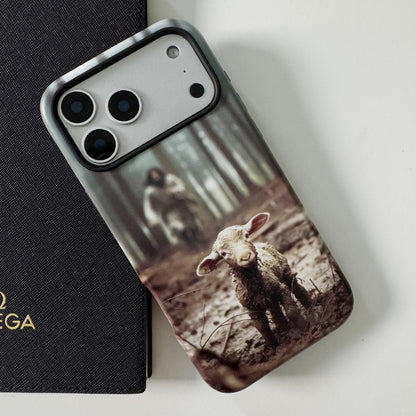 Jesus and Lost Sheep Phone Case