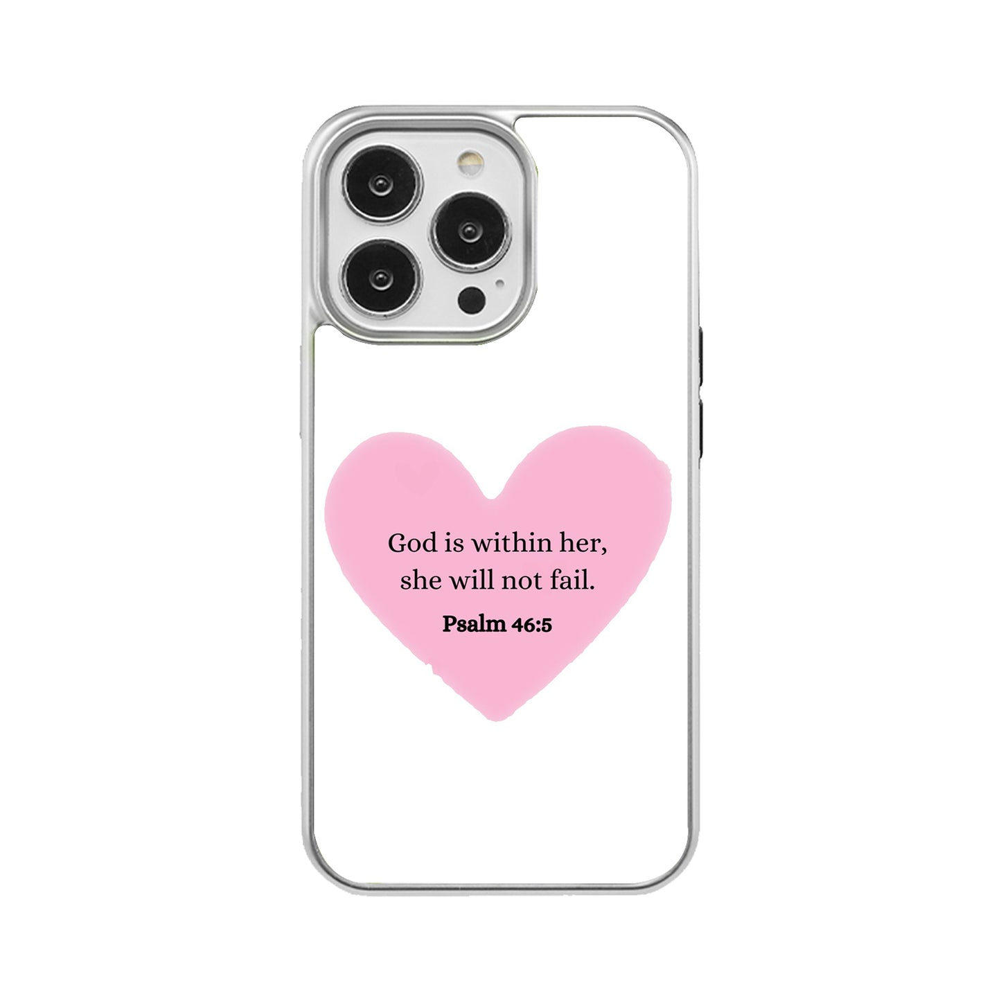 God is Within Her She Will Not Fail Phone Case