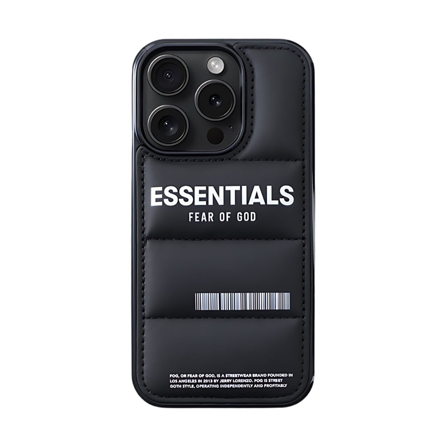 Fear Of God Puffer iPhone Case