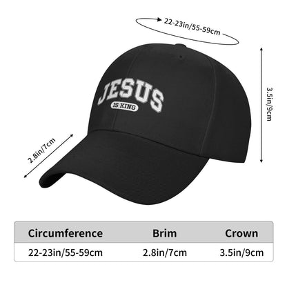 Jesus Is King Baseball Cap