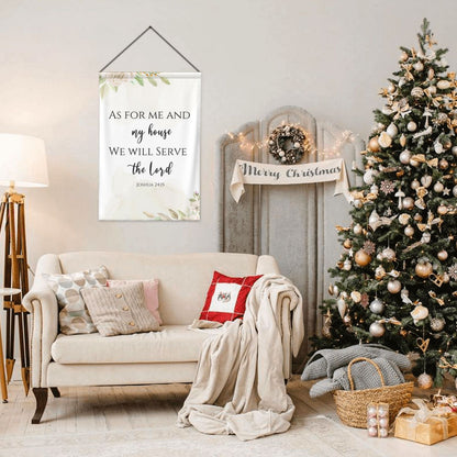 As For Me And My House We Will Serve The Lord Garden Flag